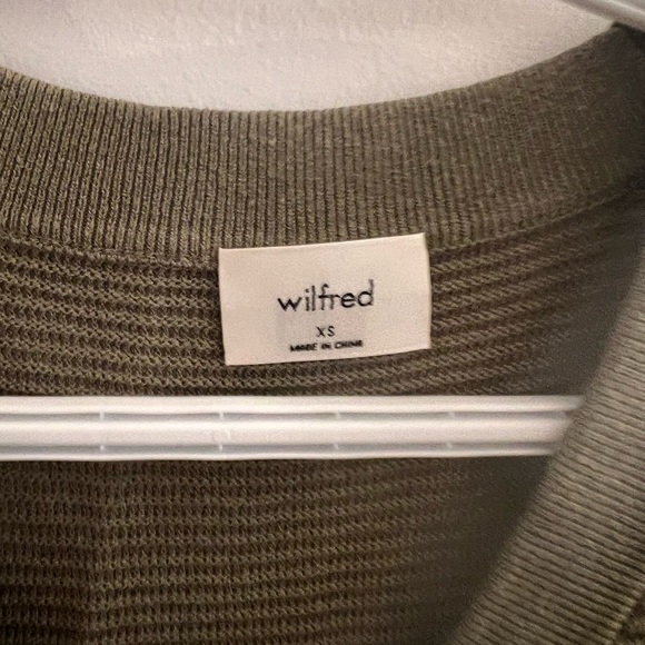 Aritzia Wilfred crop cardigan size XS - Picture 2 of 2